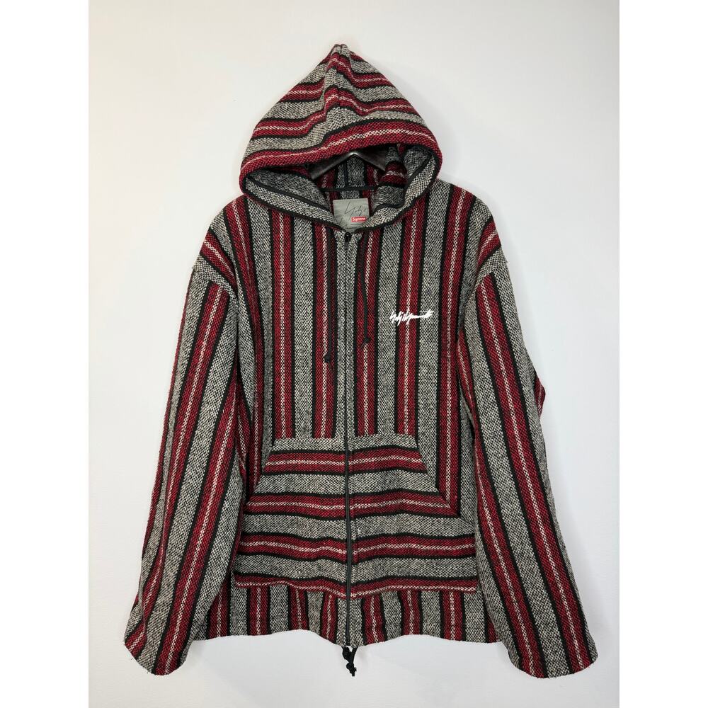 Supreme x Yohji Yamamoto Baja Jacket Red Streetwear Wool Men's XL